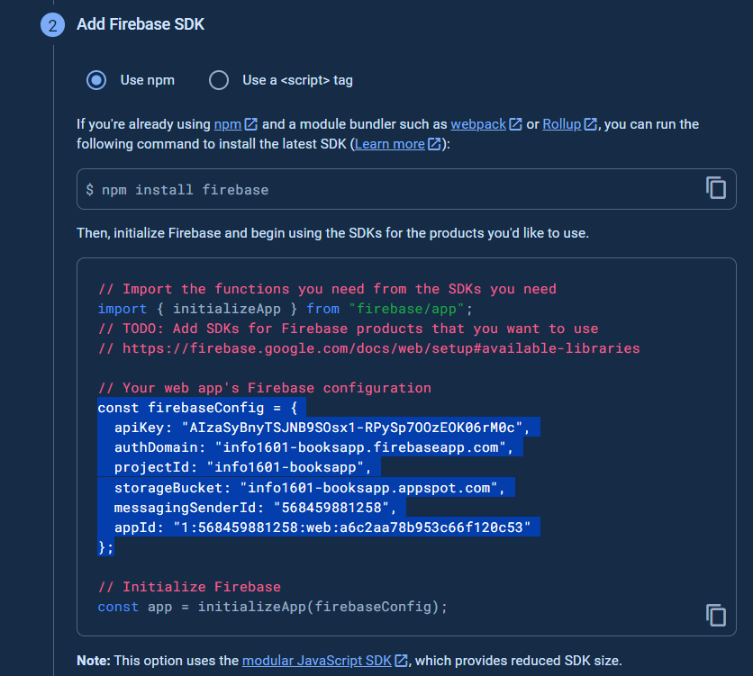 Lab 9.1 - Firebase
